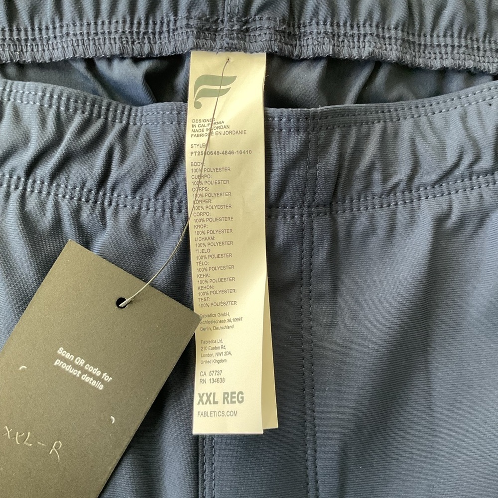 Fabletics Deep Blue Activewear Pants - Picture 8 of 8